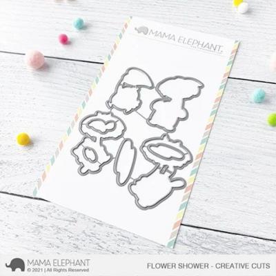 Mama Elephant Creative Cuts - Flower Shower